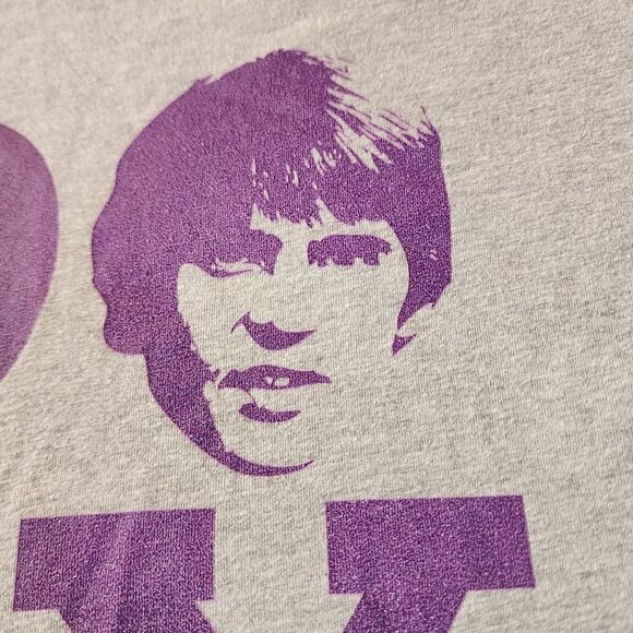 Bella Canvas Davy Jones From The Monkees Gray Tshirt Size 2XL - Picture 3 of 7
